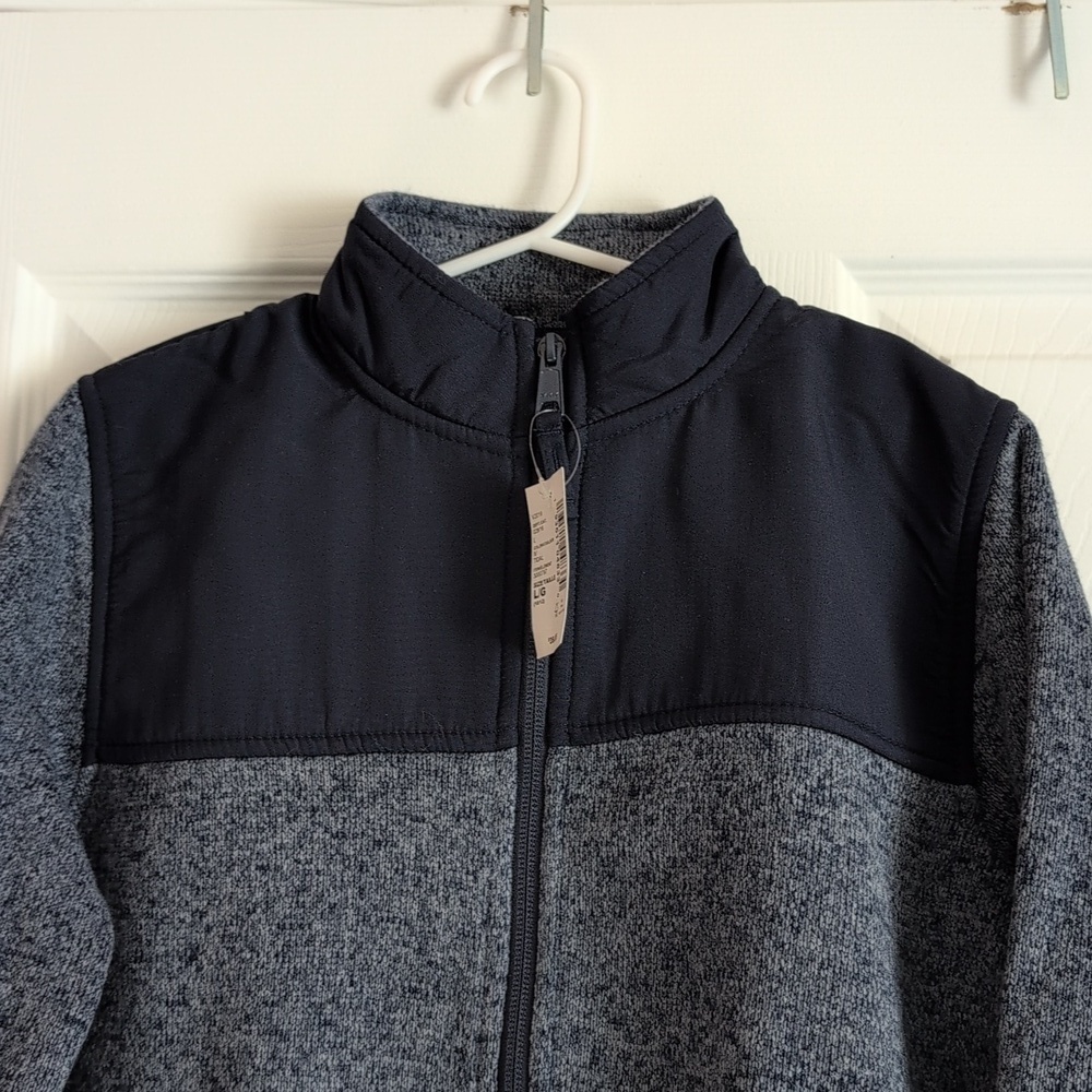 Place Blue Boys Zip-Up Fleece Jacket NWT - Picture 2 of 9